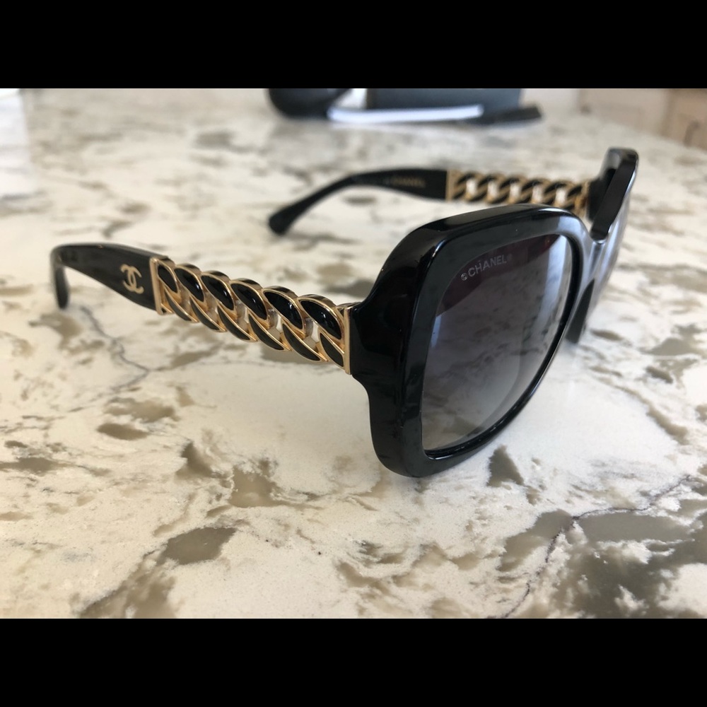 Authentic Chanel Cat Eye Sunglasses